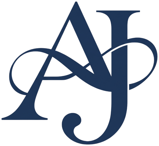 Arlett and James monogram